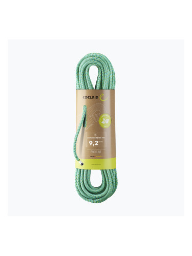 Въже за катерене EDELRID Hummingbird Eco Dry 9.2 icemint/citrus