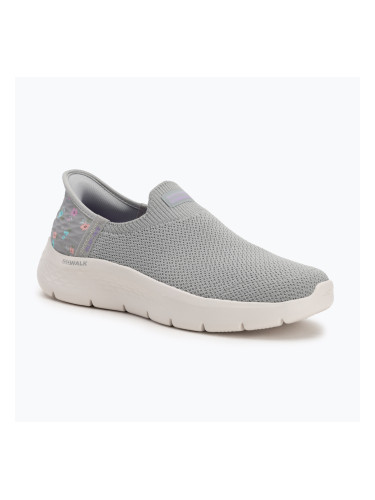Дамски обувки SKECHERS Go Walk Flex Sunset Rose gray/lavender