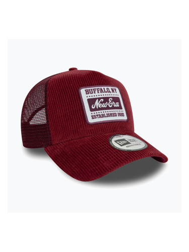 New Era NE Patch Cord Trucker тъмночервена бейзболна шапка