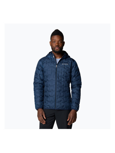Мъжко пухено яке Columbia Delta Ridge II Down Hooded collegiate navy