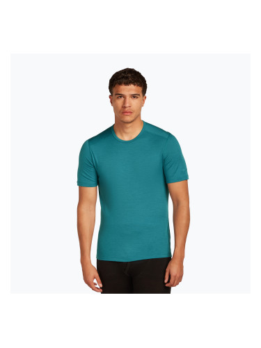 Мъжка термоактивна тениска Icebreaker 200 Oasis Crewe topaz