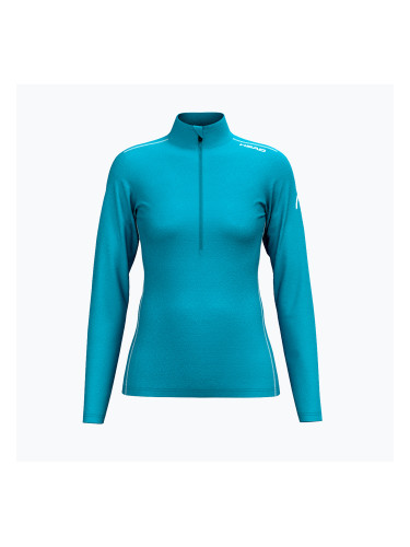 Дамски скиорски суитшърт HEAD Race Midlayer blue