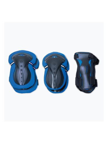 Globber Защитен детски комплект подложки морско синьо