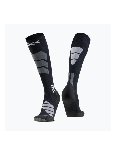 Скиорски чорапи X-Socks Ski Expert Silk Merino Otc x black/light grey