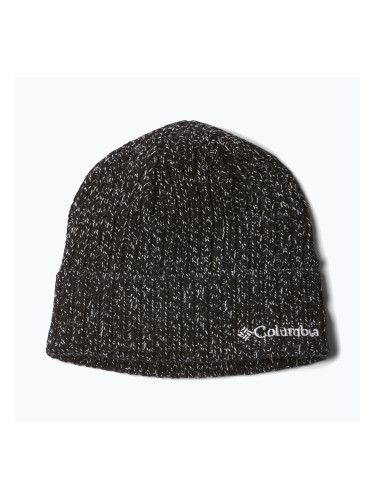 Зимна шапка Columbia Watch black and white marled