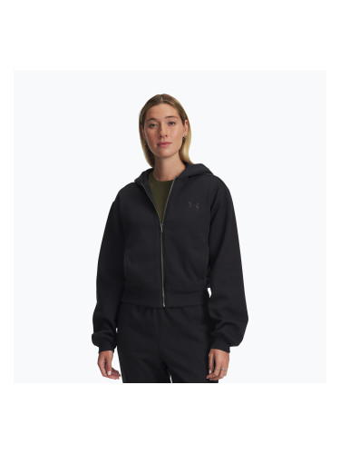 Дамски суитшърт за тренировка Under Armour Icon Vida Fleece FZ black/black