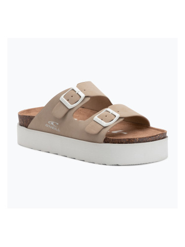 Дамски джапанки O'Neill Sandy Platform Slider Low tan