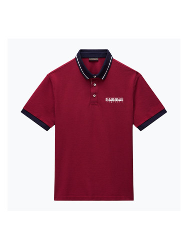 Мъжка поло риза Napapijri E-Zeri tibetan red r1e