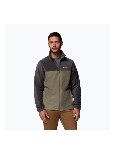 Мъжки суитшърт Columbia Steens Mountain Full Zip 2.0 shark stone/green