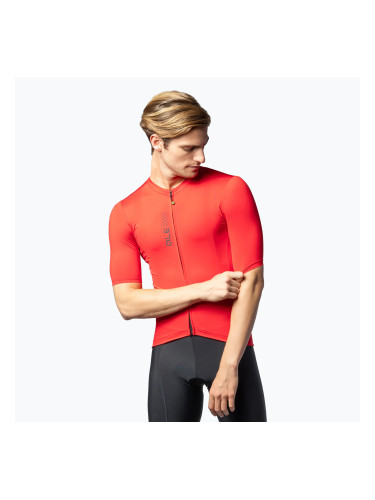 Мъжко колоездачно трико Alé Color Block червено