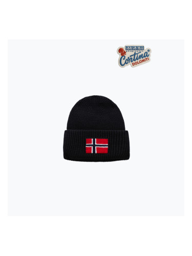 Мъжка зимна шапка Napapijri F-Evei black beauty