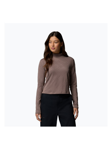 Дамска блуза с дълъг ръкав за трекинг Columbia Granite Point Turtleneck iron