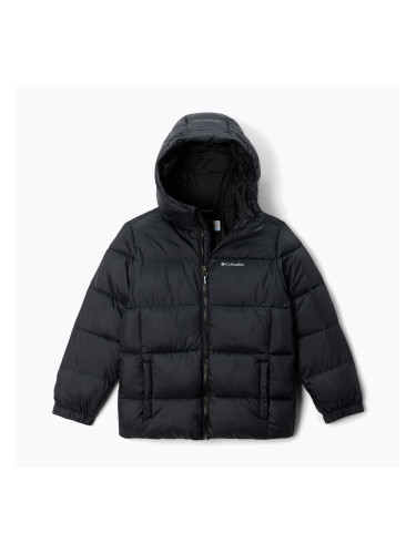 Детско подплатено яке Columbia Puffect Hooded black