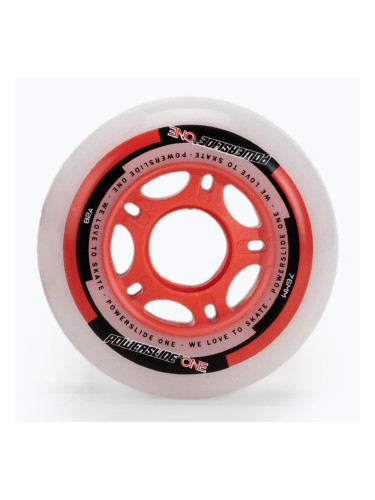 Powerslide PS One Разделител/подложки за колела за ролери 76mm/82A 8 бр. бял 905310