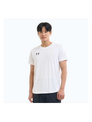 Мъжка футболна фланелка Under Armour Challenger Train бяла/черна