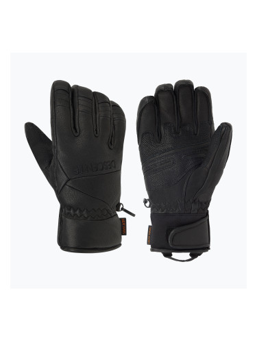 Мъжки ски ръкавици Descente Leather black
