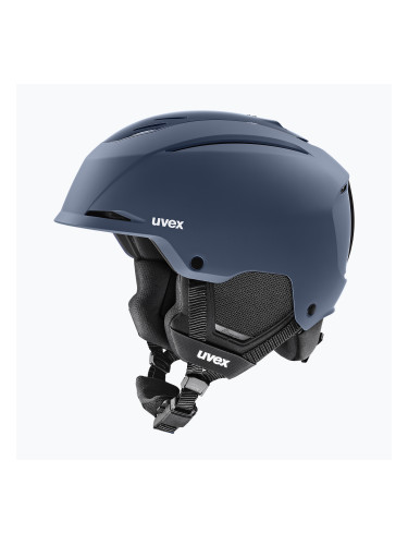 Скиорска каска UVEX Resolution dusk blue matt