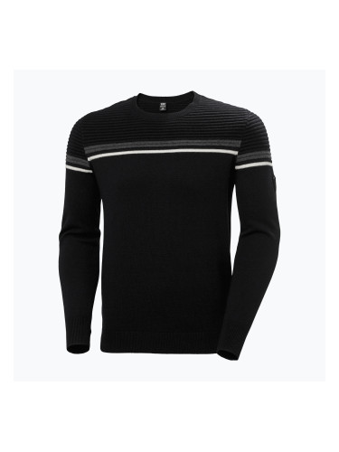 Мъжки плетен пуловер Helly Hansen Carv black