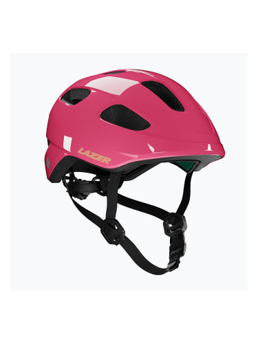 Детска велосипедна каска Lazer Pnut 2.0 KinetiCore fuchsia