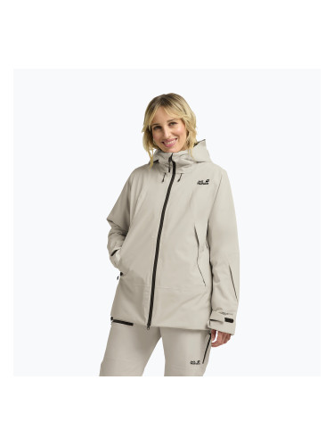 Дамско ски яке Jack Wolfskin Flowline Pro 2L Ins pale sand