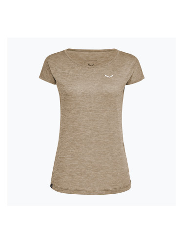 Дамска тениска Salewa Puez Melange Dry quicksand melange