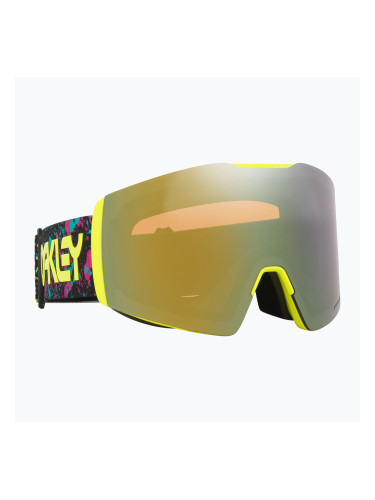 Скиорска маска Oakley Fall Line L jaxson black/prizm snow sage gold iridium
