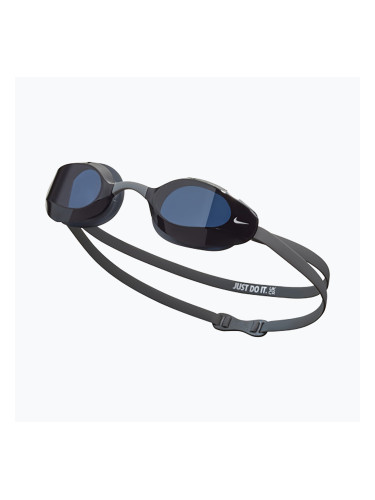 Тъмно черни очила за плуване Nike Vapor