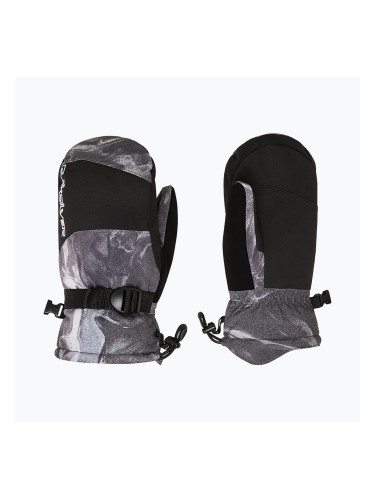 Детски ръкавици за сноуборд Quiksilver Mission Mitt thermostamp grayscale