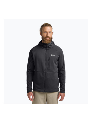 Мъжки потник с качулка и цип phantom fleece Jack Wolfskin Kolbenberg