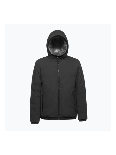 Мъжко подплатено яке Geox Spherica™ black / apricot