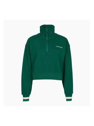 Дамски суитшърт Calvin Klein 1/4 Zip turf