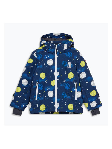 Детско ски яке LEGO Lwjaz 803 тъмно синьо