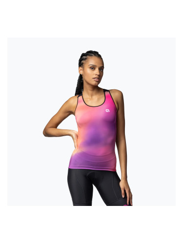 Дамска колоездачна фланелка Alé Aurora TT pink