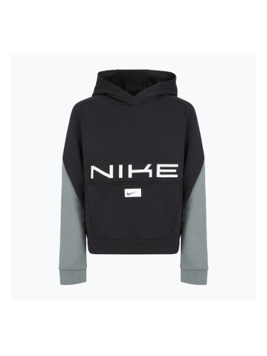 Детски суитшърт Nike Multi Dri-FIT black/smoke grey/white