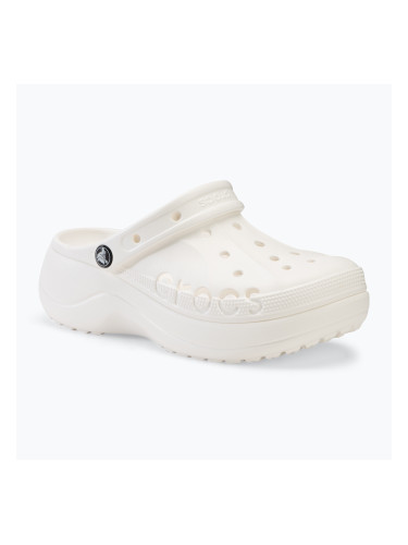 Crocs Baya Platform Clog white