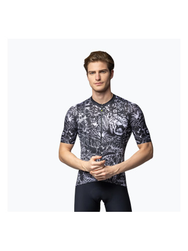 Мъжко колоездачно трико Alé Safari черно