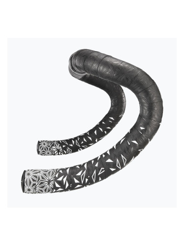 Обвивка на кормило SUPACAZ Super Sticky Kush Star Fade white star fade/ano black plugs