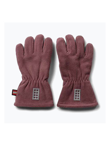 Детски зимни ръкавици LEGO Lwazun 722 light bordeaux