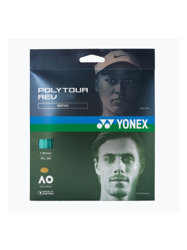 Тенис струна YONEX Poly Tour Rev 125 Комплект 12 м мента