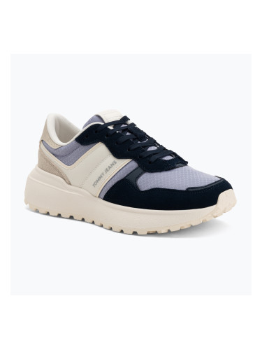 Дамски обувки Tommy Jeans Cleated Runner dark night navy
