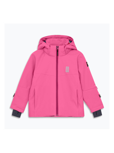Детско ски яке LEGO Lwjaz 802 розово