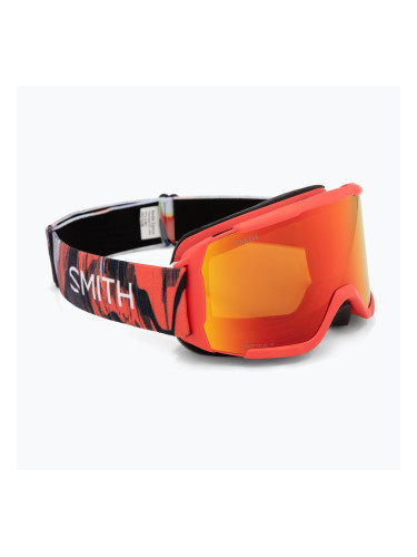 Детски скиорски очила Smith Daredevil Jr patrol mixed signals/red sol-x mirror