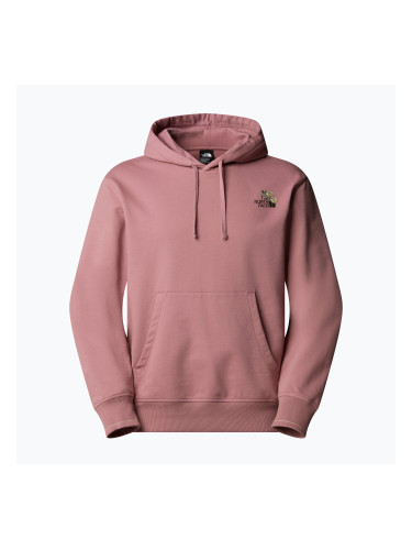 Мъжки суитшърт The North Face Flower Dome Relaxed Hooded GPH nostalgia rose
