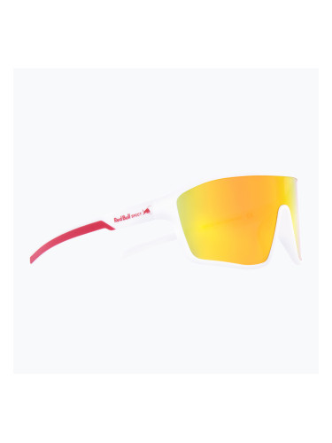 Слънчеви очила Red Bull SPECT Daft в бяло/кафяво с оранжево огледало