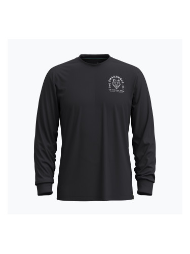Мъжка блуза с дълъг ръкав Smartwool Bear Stare Graphic black