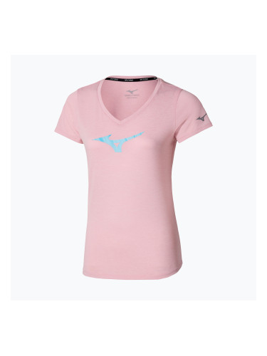 Дамска тениска за бягане Mizuno Core Runbird Tee bleached mauve