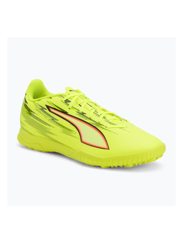 Футболни обувки PUMA Ultra 6 Play TT yellow alert/puma black/glowing red/lime squeeze