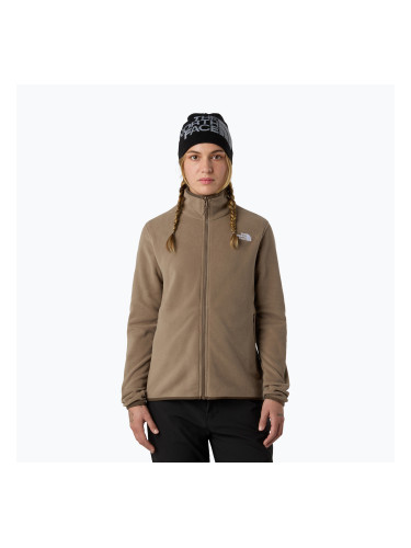 Дамски суитшърт от полар The North Face Glacier Fleece mocha brown