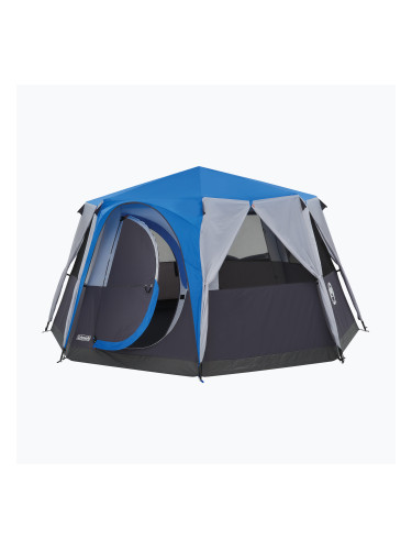 Палатка за къмпинг Coleman Cortes Octagon 8 синя, за 8 души