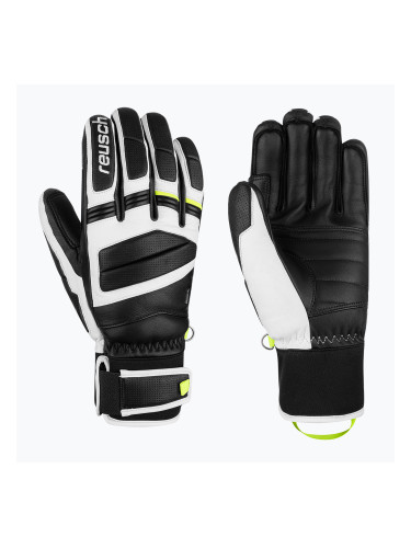 Скиорски ръкавици Reusch Master Pro black/white/safety yellow
